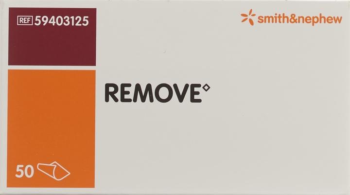 Actual product image Smith & nephew Adhesive remover Remove cloths (50 x)