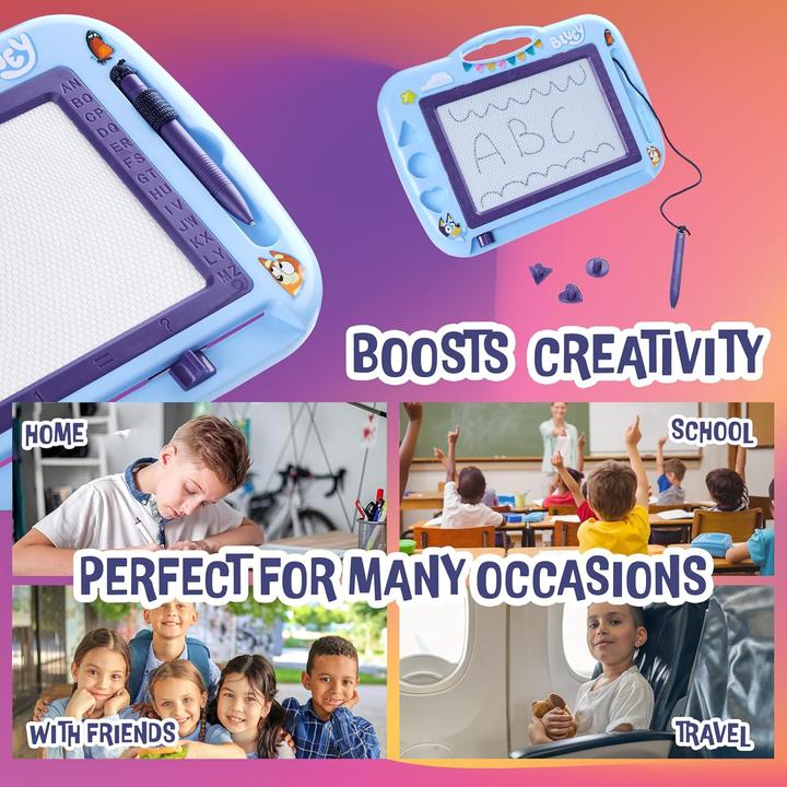 Produktbild Bluey Magnettafel mit Stempeln und Stift