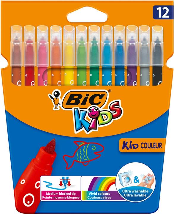 Image du produit Bic Kids Kid Couleur (Multicolore, 12 x)