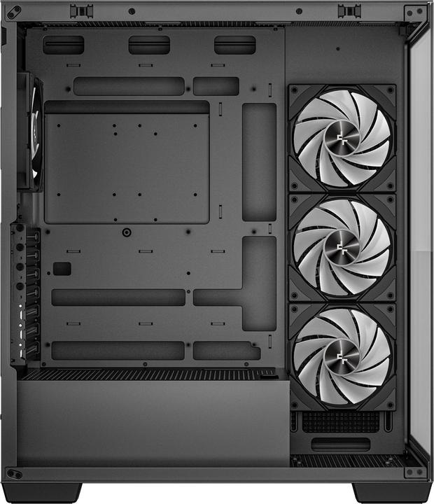 Image du produit Deepcool CG580 4F (schwarz, Tempered Glass x 2) (mATX, ITX, ATX)