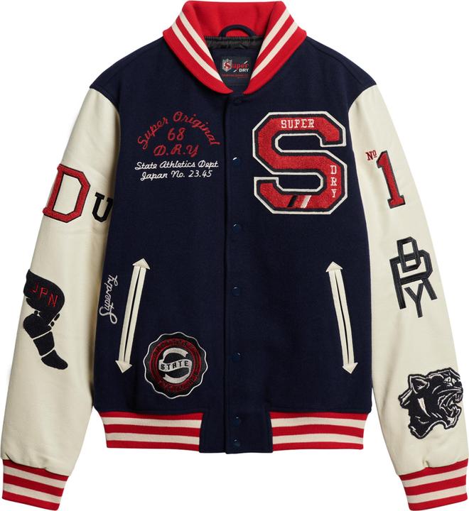 Immagine prodotto Superdry Bomber College Con Patch Varsity (M)