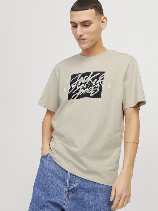 Immagine prodotto Jack & Jones Maglietta con logo a girocollo (XS)