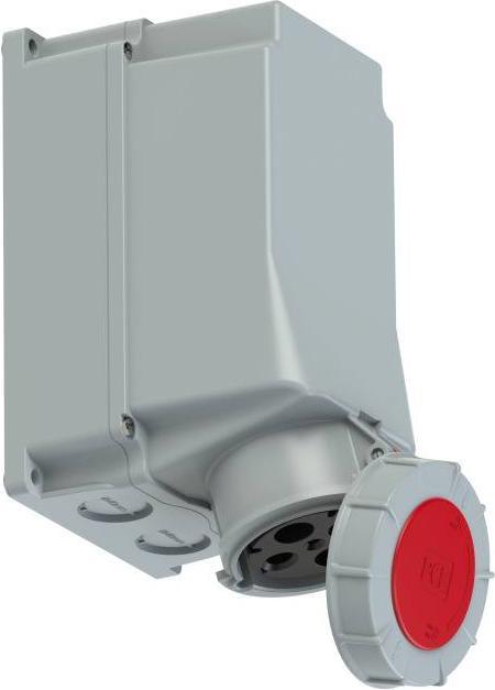 Actual product image PCE 144-6 Wall box 125A 4p 6h IP67 TWIST