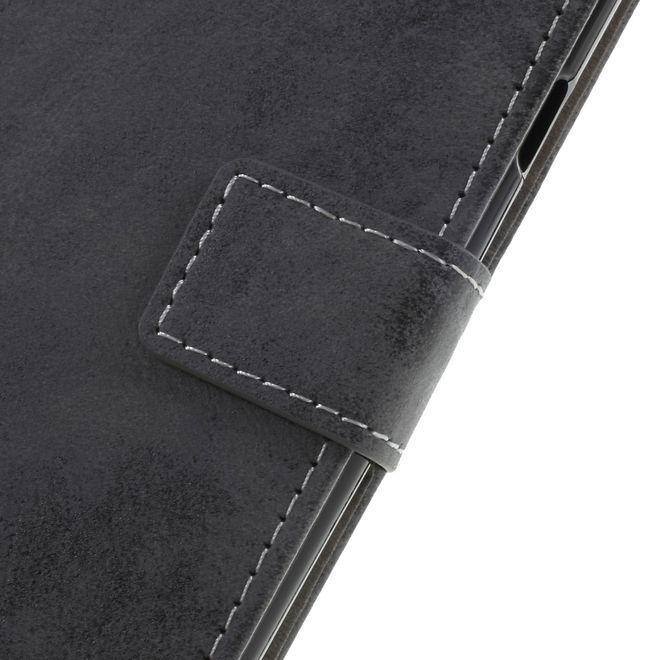 Actual product image MU Style Vintage Leather Bookcover Series (LG Q Stylus, LG Stylo 4)