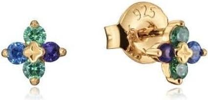 Viceroy Elegant gold-plated earrings with zirconia Trend 13136E100-33