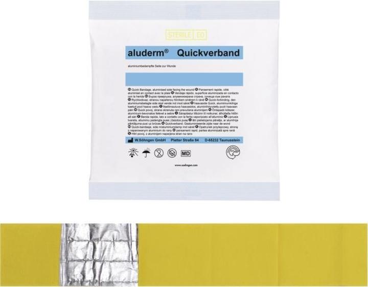 Actual product image Söhngen aluderm quick dressing large, 8cm, sterile