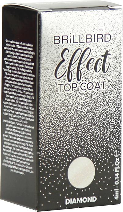 Produktbild BrillBird Effect Top Coat – Diamond 4ml (Diamond, Top Coat)