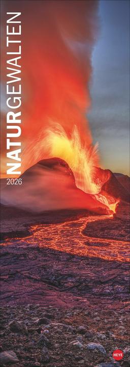 Immagine prodotto Naturgewalten Vertical Kalender 2026 (Tedesco)