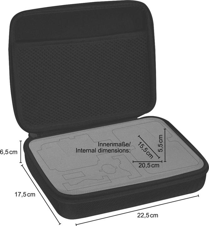 Produktbild mantona Hardcase Tasche für GoPro Action Cam Gr. M (Xiaomi yi)