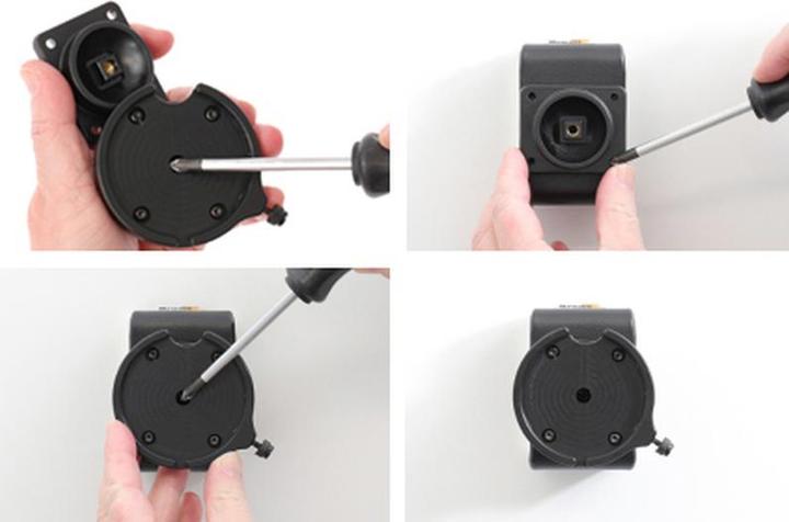 Image du produit Brodit Support MagSafe avec rotule et adaptateur de charge pour voiture