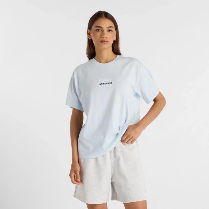 Actual product image New Balance Sportliches, entspanntes Grafik-T-Shirt (S)