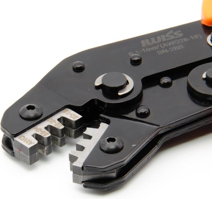 Image du produit Iwiss SN-28B Pince à sertir Dupont 0.1-1mm2 (20 mm)