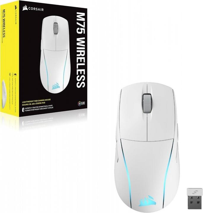 Produktbild Corsair M75 (Kabellos, Kabelgebunden)