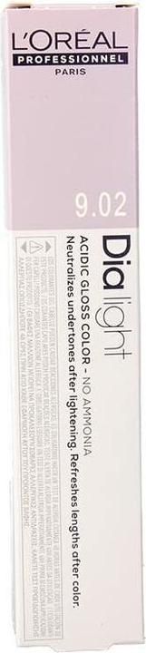 L'Oréal Professionnel DIA LIGHT gel-creme acide sans amoniaque #9,02 50 ml (#9,02)
