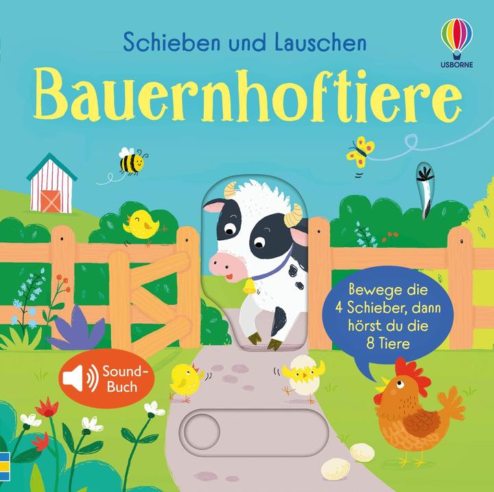 Schieben und Lauschen: Bauernhoftiere (German)