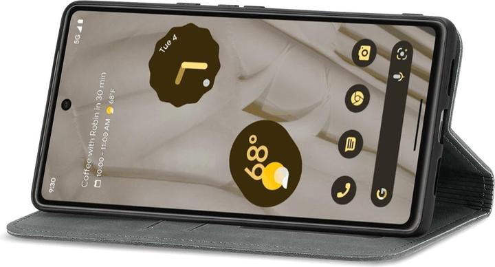 Produktbild König Design Hülle Handy Schutz für Google Pixel 7A Case Cover Klapp Tasche Wallet Etuis Neu (Google Pixel 7a)