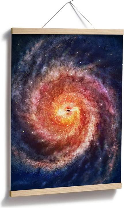 Produktbild Trenddeko Schwarzes Loch (80 x 100 cm)