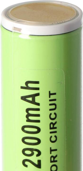 Actual product image Panasonic Akku NCR18650 PF - PCB geschützt (1 pcs., 2900 mAh, Rechargeable battery)
