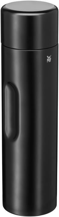 WMF Thermosflasche 1,0l Motion Tee Kaffee Thermosflasche Edelstahl schwarz (1 l)