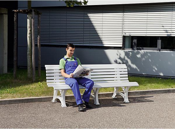 Actual product image kaiserkraft Plastic park bench