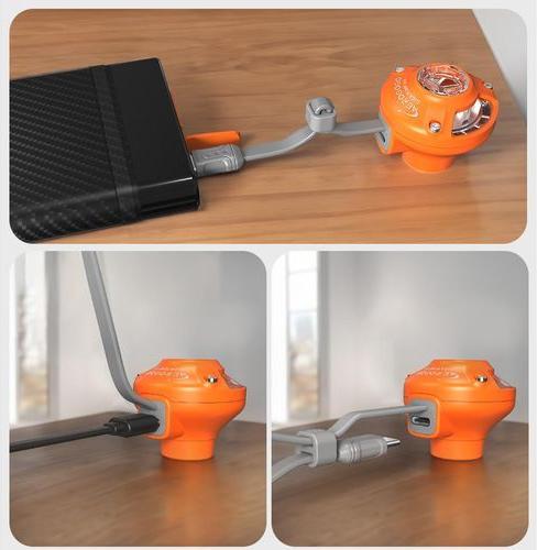 Actual product image Aerogogo Minipumpe Giga Pump Air, USB-C, 26 g, 300 l/min