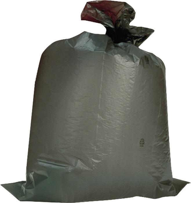 Produktbild HP Autozubehör Kunststoffsack 120 l LD-PE grau 100 µm B700xL1100mm (150 x, 120 l)