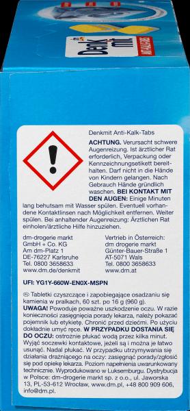 Produktbild dm Denkmit Antikalk-Tabs