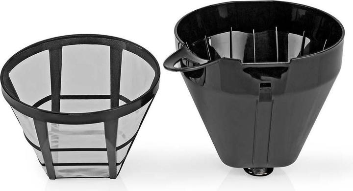 Actual product image Nedis Coffee Maker Maximum capacity: 1.0 l Number of cups at once: 8 Black