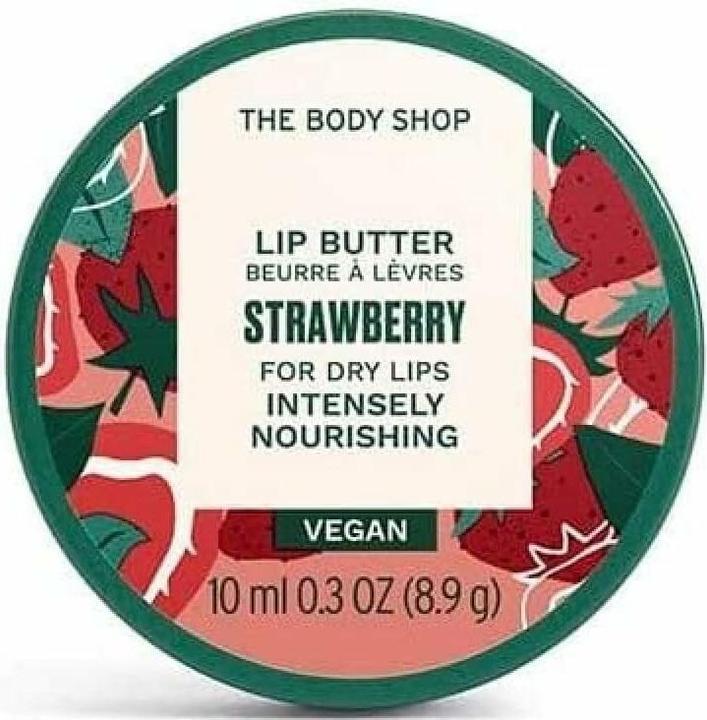 Actual product image Body Shop Strawberry Lip Butter (Butter, 10 ml)