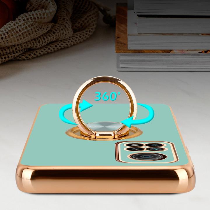 Produktbild Cadorabo Hülle für Xiaomi Mi 10T / Mi 10T PRO im TPU mit Kameraschutz und Ring LM089 Style (Xiaomi Mi 10T Pro, Xiaomi Mi 10T)