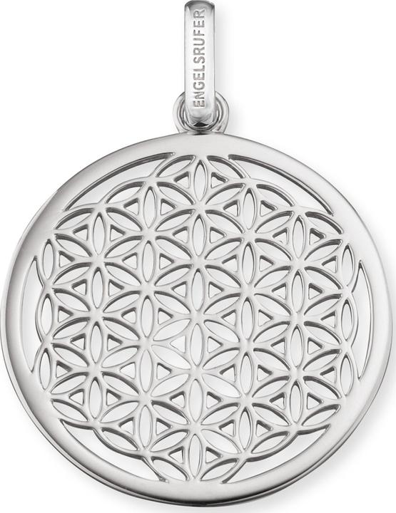 Engelsrufer Anhänger Lebensblume (925er Silber rhodiniert)