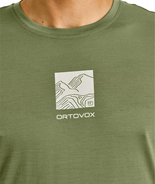 Actual product image Ortovox 120 Cool Tec Abstract T-Shirt (L)