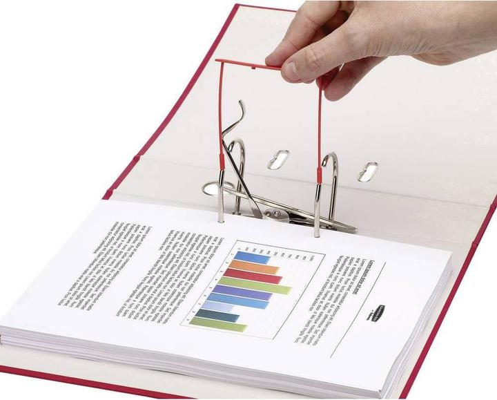 Produktbild Bankers Box 0089601 Kunststoff Papierclip 2-teilig 100 St