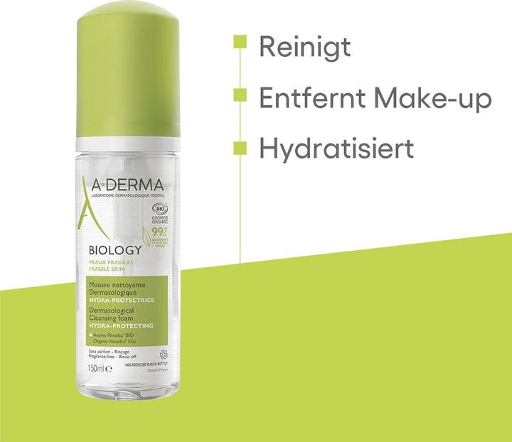 Actual product image A-Derma BIOLOGY Cleansing Foam Foam (Foam, 150 ml)