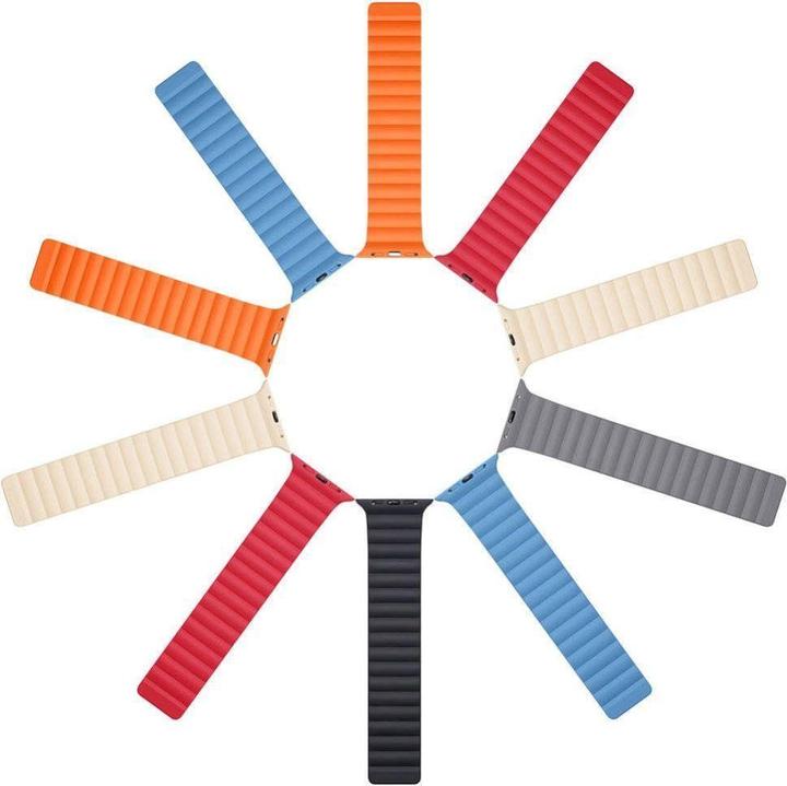 Actual product image Dux Ducis magnetic strap watch strap 7/6/5/4/3/2 (44 mm, 45 mm, 42 mm, Silicone)