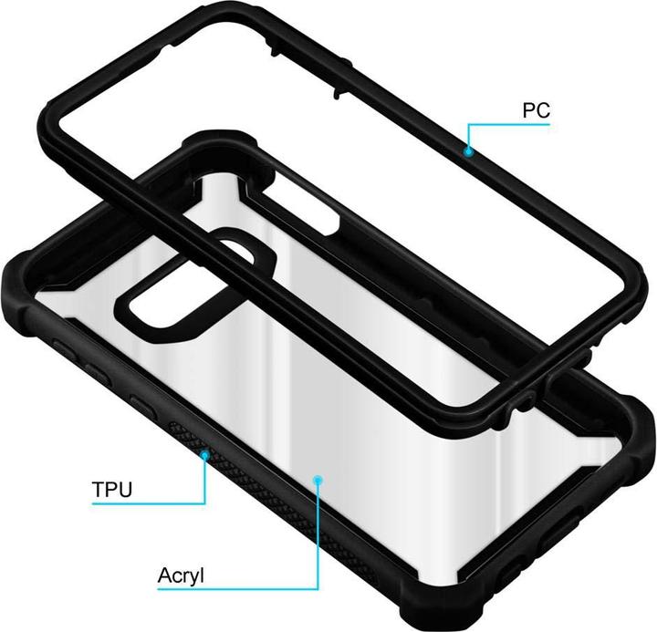 Produktbild Cadorabo Hybrid 2-in-1 Acrylic Cover (Samsung Galaxy S10e)