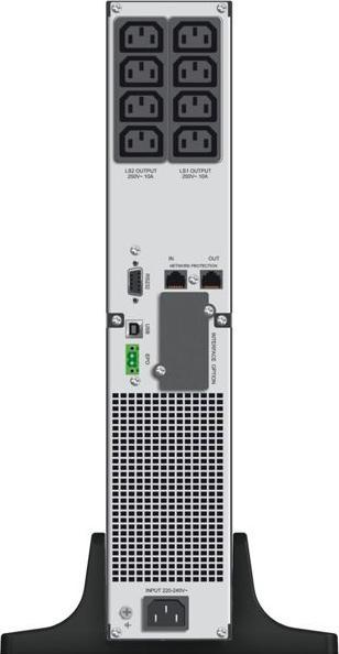 Produktbild Powerwalker VI 1000 RT HID 1000VA 900W Line-Interactive USV Tower/Rack AVR LCD Reine Sinuswelle SNMP Slot (1000 VA, 900 W, Line-Interaktiv USV)