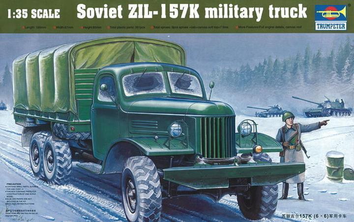 Produktbild Trumpeter ZIL-157K Soviet Military Truck w/Canvas