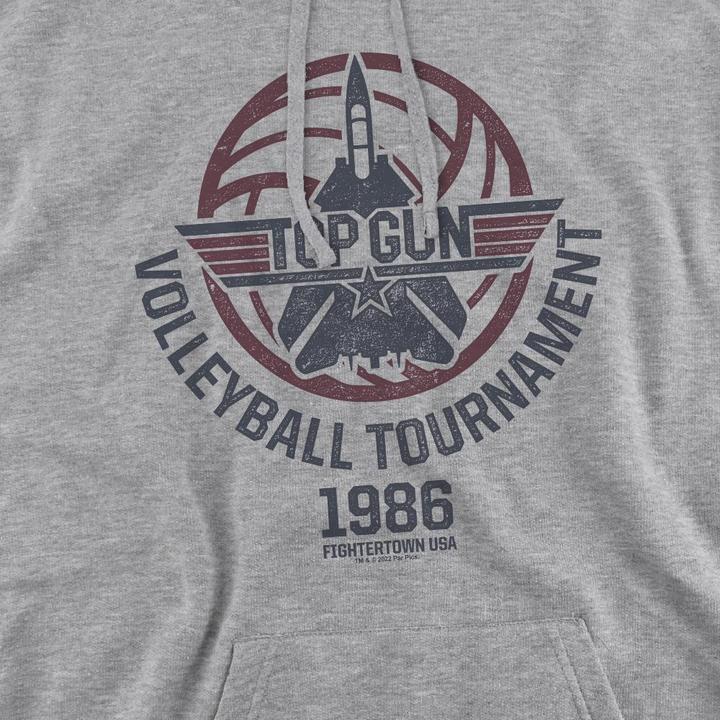 Immagine prodotto Top Gun Volleyball Felpa con Cappuccio Uomo (XL)