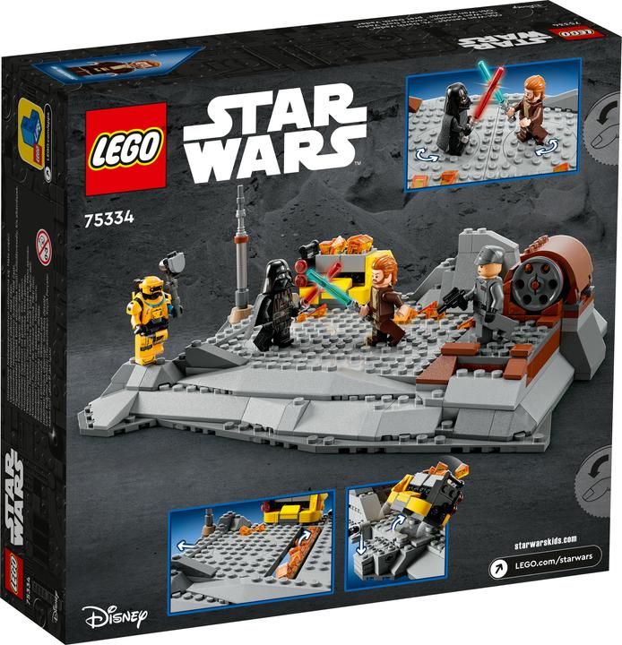 Immagine prodotto LEGO 75334 Obi-Wan KenobiTM contro Obi-Wan KenobiTM Darth Vad (75334, LEGO Star Wars)