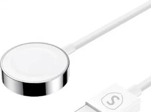 Actual product image SIGN Magnetic Charger for Apple Watch, 2.5W, 3A, 1.2m - White