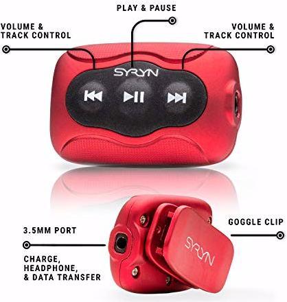 Produktbild Swimbuds Kopfhörer mit SYRYN wasserdichter MP3 Spieler