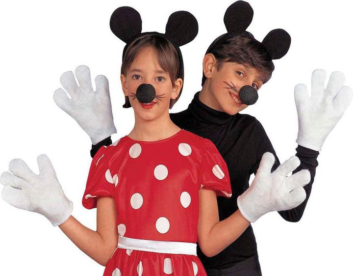 Produktbild Magni Kinderkostümset Maus Ohren, Nase, Handschuhe