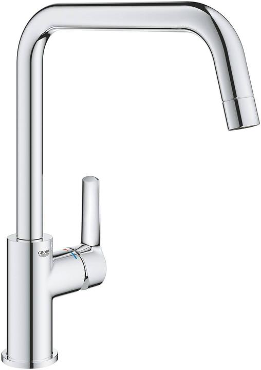 Grohe Start QuickFix keukenmengkraan, hoge uitloop, U-vormig, draaibaar, chroom