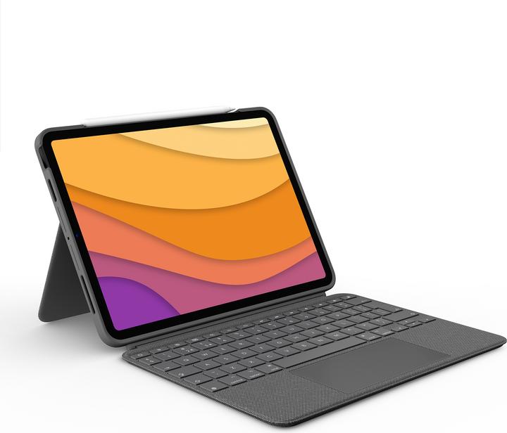 Actual product image Logitech Combo Touch (DE, iPad Air 2020 (4. Gen), iPad Air 2022 (5th Gen))