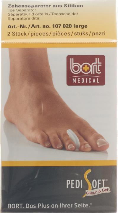 Actual product image Bort Medical Pedi Soft toe separator lare (Foot cream & foot gel)