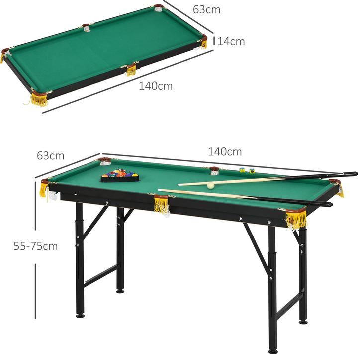 Produktbild Jamb Billardtisch klappbar