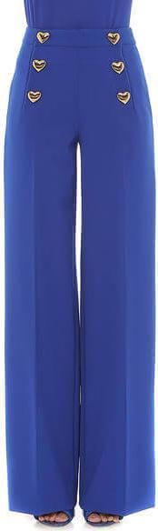 Actual product image Moschino Pantaloni Blu Elettrico (42)