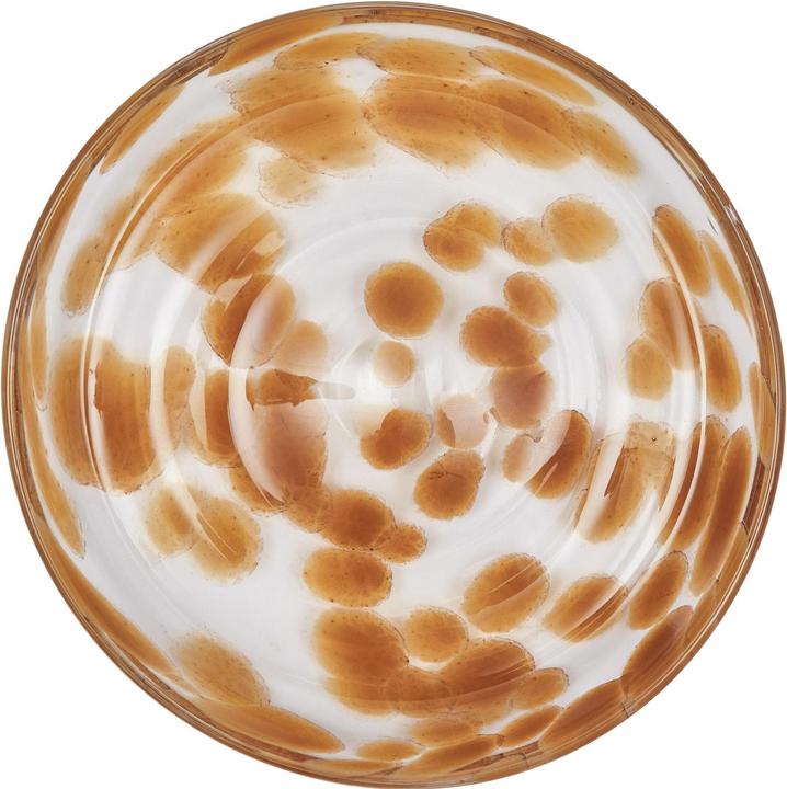Actual product image Oyoy Breakfast & Dessert Plate Jali 1 piece,Amber (1 x, 15.60 cm)