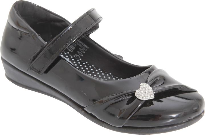US Brass Mädchen Paige II Diamanten Trim Schuhe